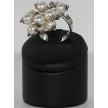 Anello argento e perle naturali Anello argento e perle naturali